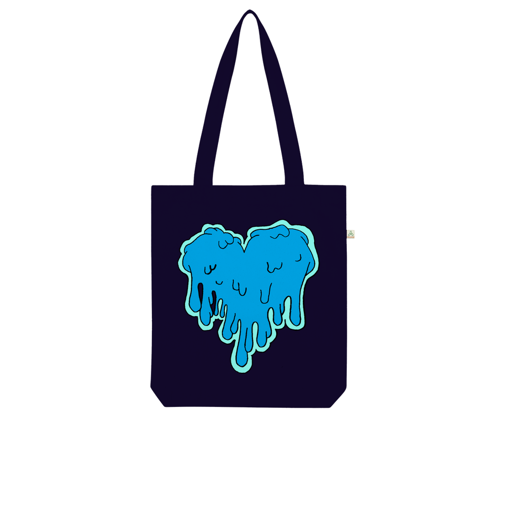 benzo heart Organic Tote Bag