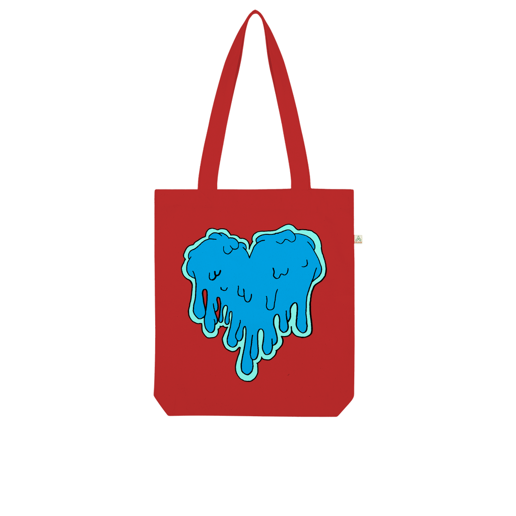 benzo heart Organic Tote Bag