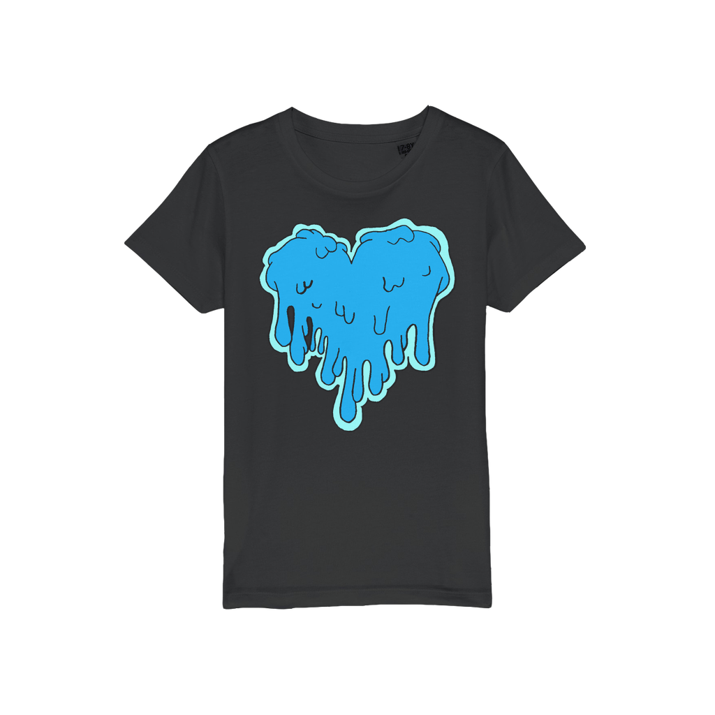 benzo heart Organic Jersey Kids T-Shirt