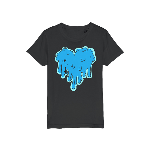 benzo heart Organic Jersey Kids T-Shirt
