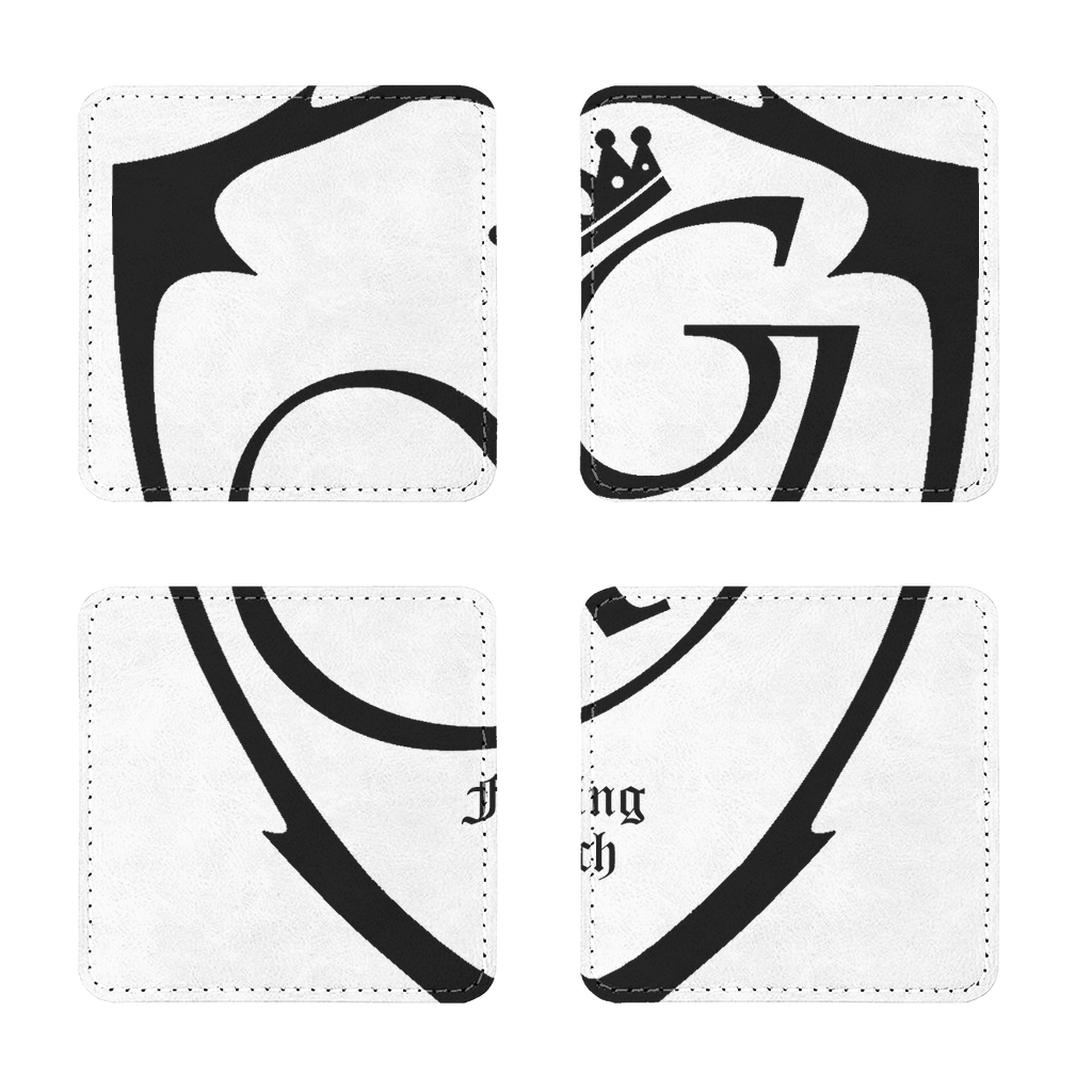 Feeling rich Sublimation Coasters Pack of Four