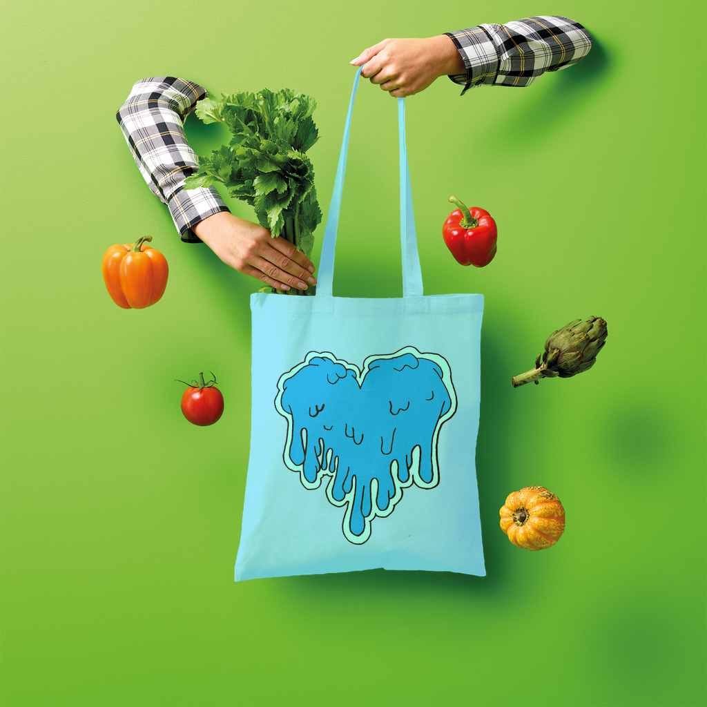 benzo heart Shopper Tote Bag