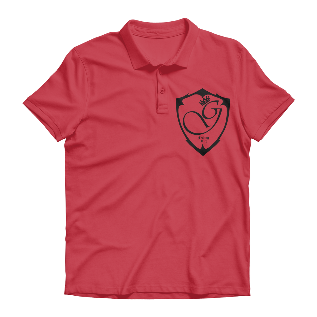 Feeling rich Premium Adult Polo Shirt