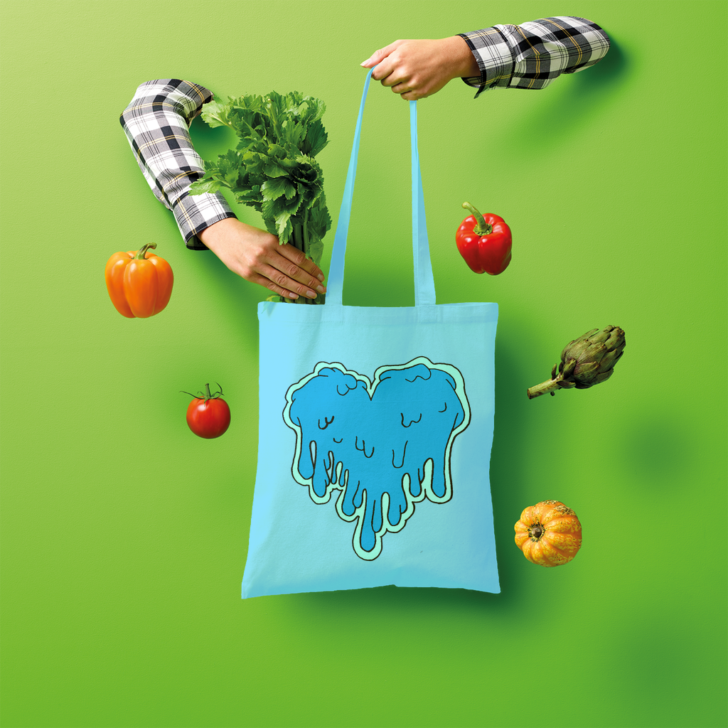 benzo heart Shopper Tote Bag