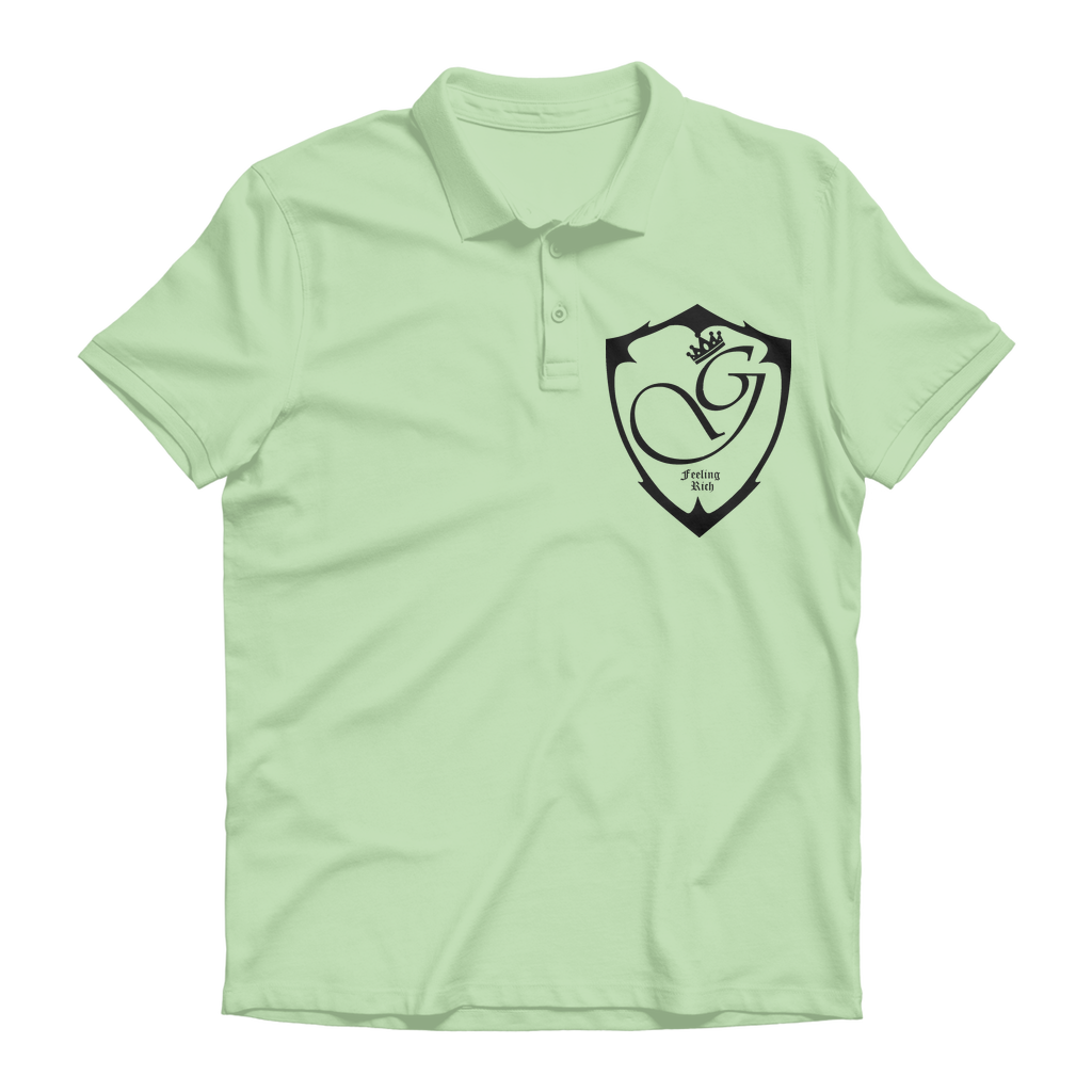 Feeling rich Premium Adult Polo Shirt
