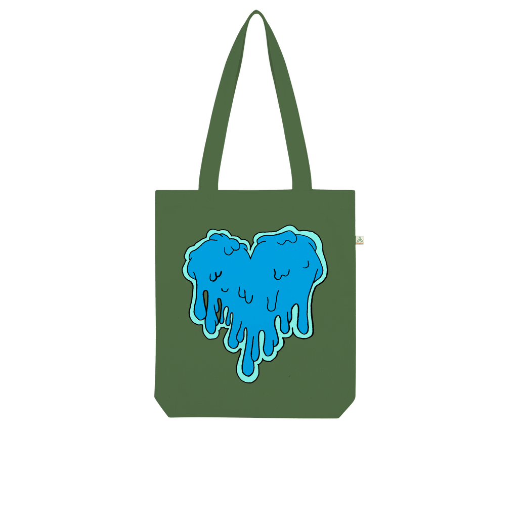 benzo heart Organic Tote Bag