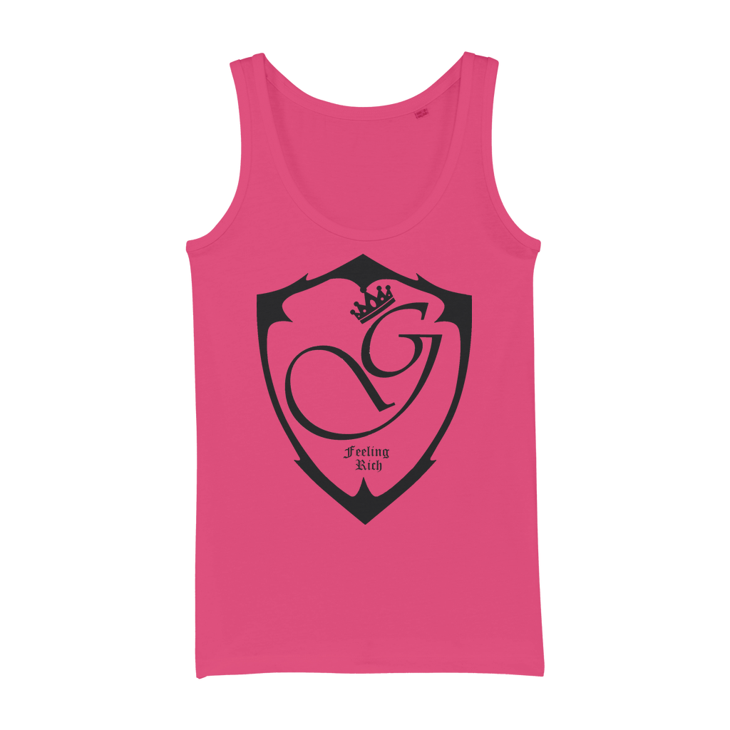 Feeling rich Organic Jersey Womens Tank Top
