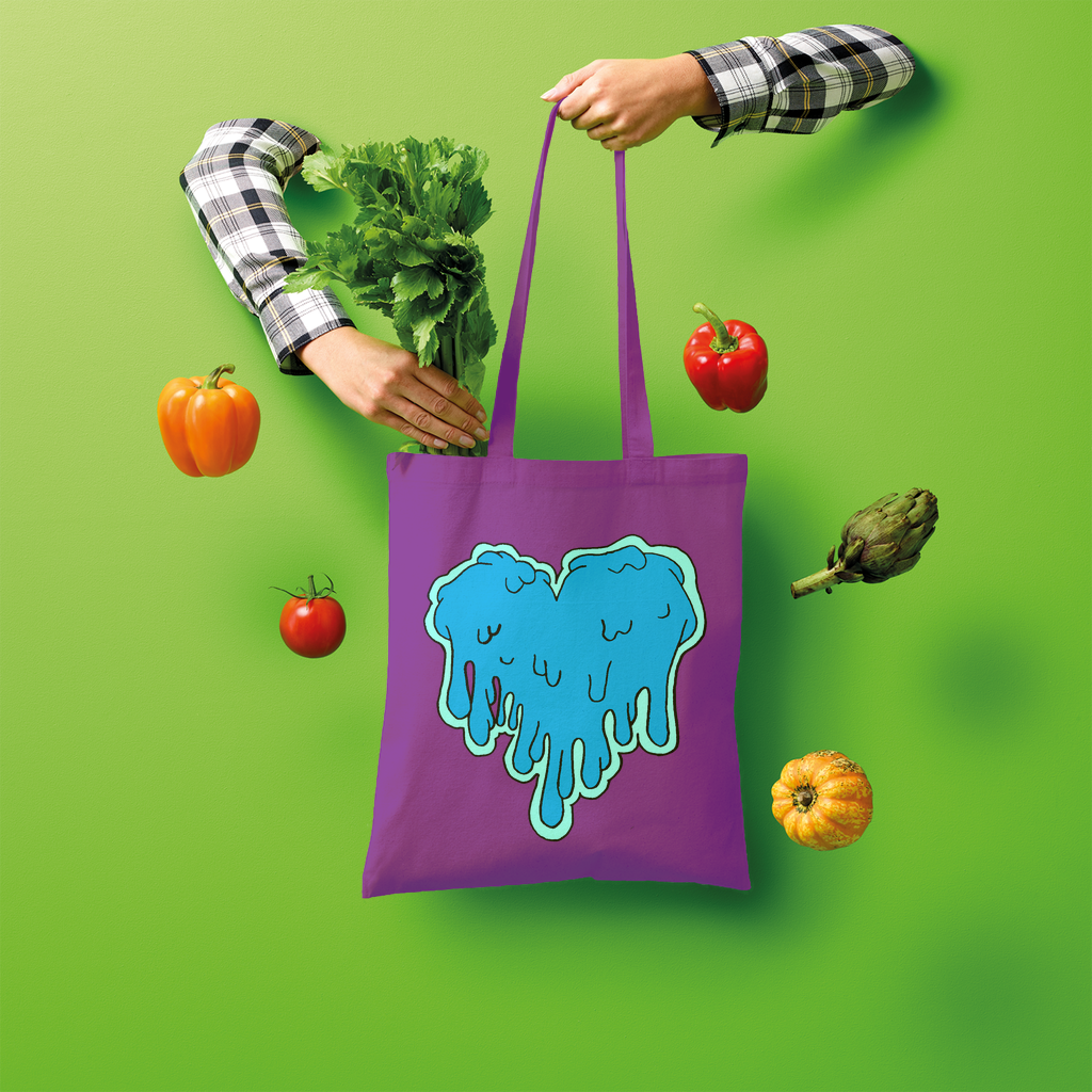 benzo heart Shopper Tote Bag