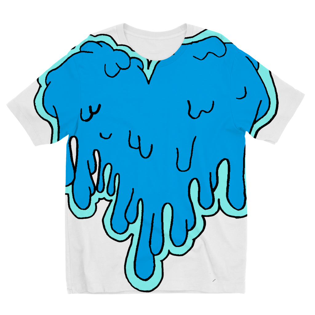 benzo heart Sublimation Kids T-Shirt