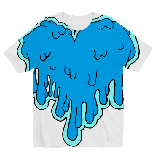benzo heart Sublimation Kids T-Shirt