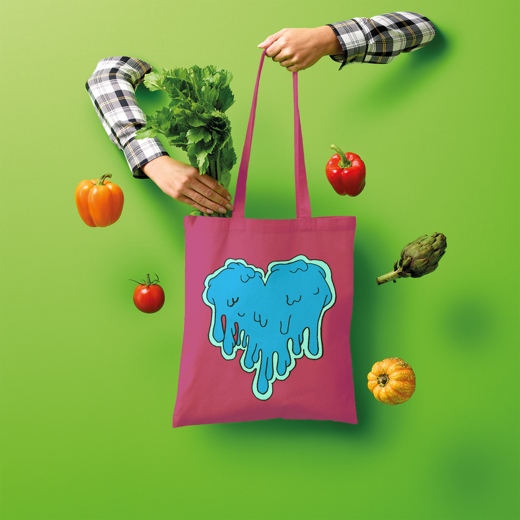 benzo heart Shopper Tote Bag