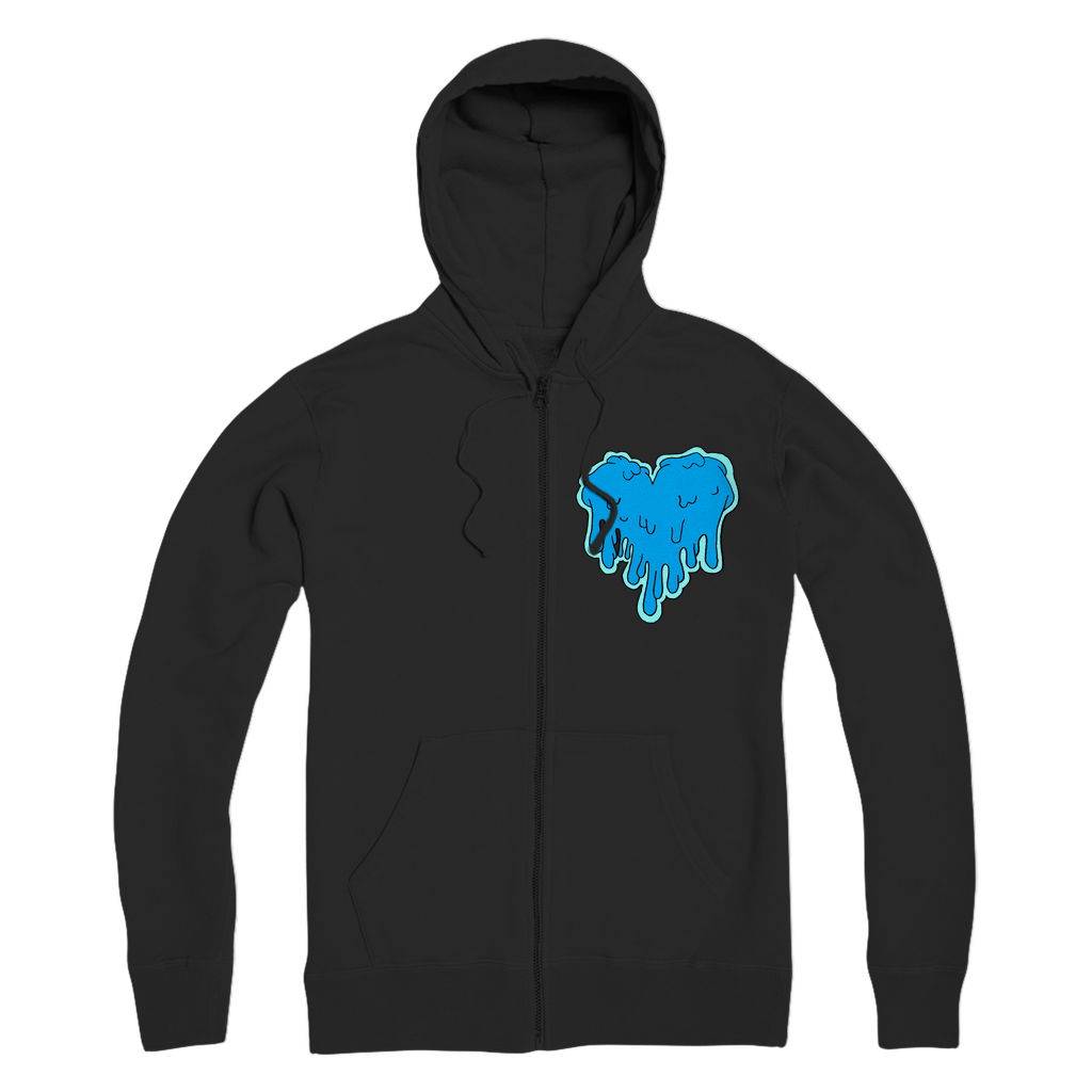 benzo heart Premium Adult Zip Hoodie