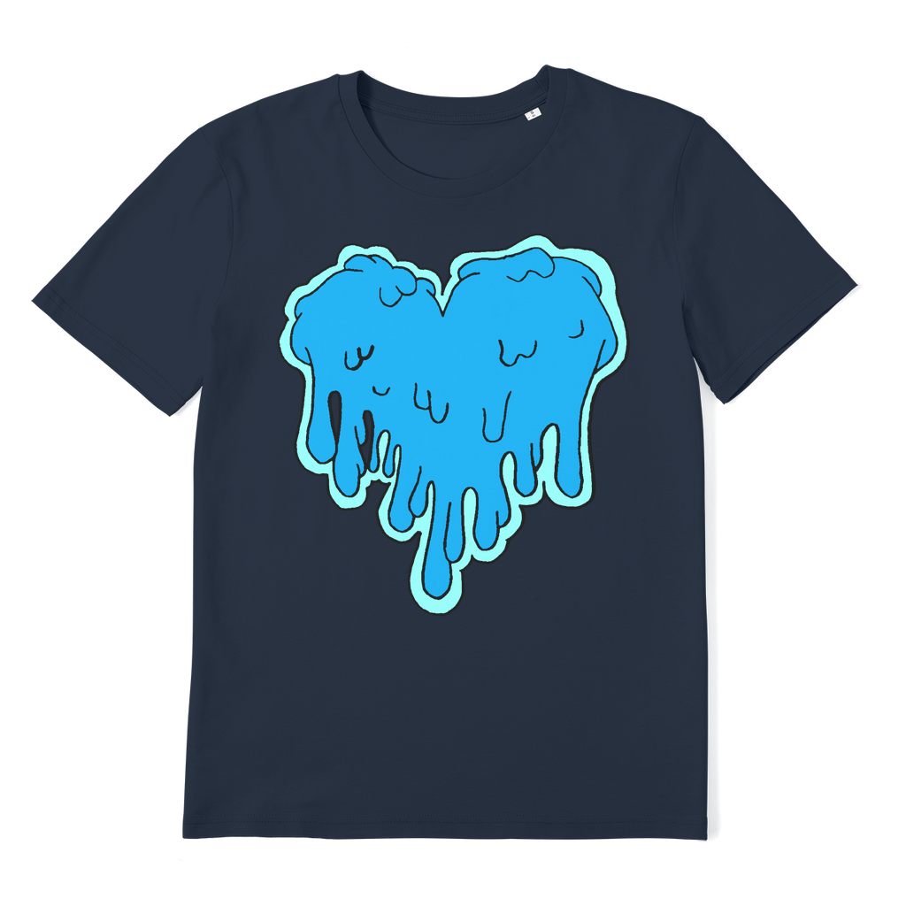 benzo heart Premium Organic Adult T-Shirt