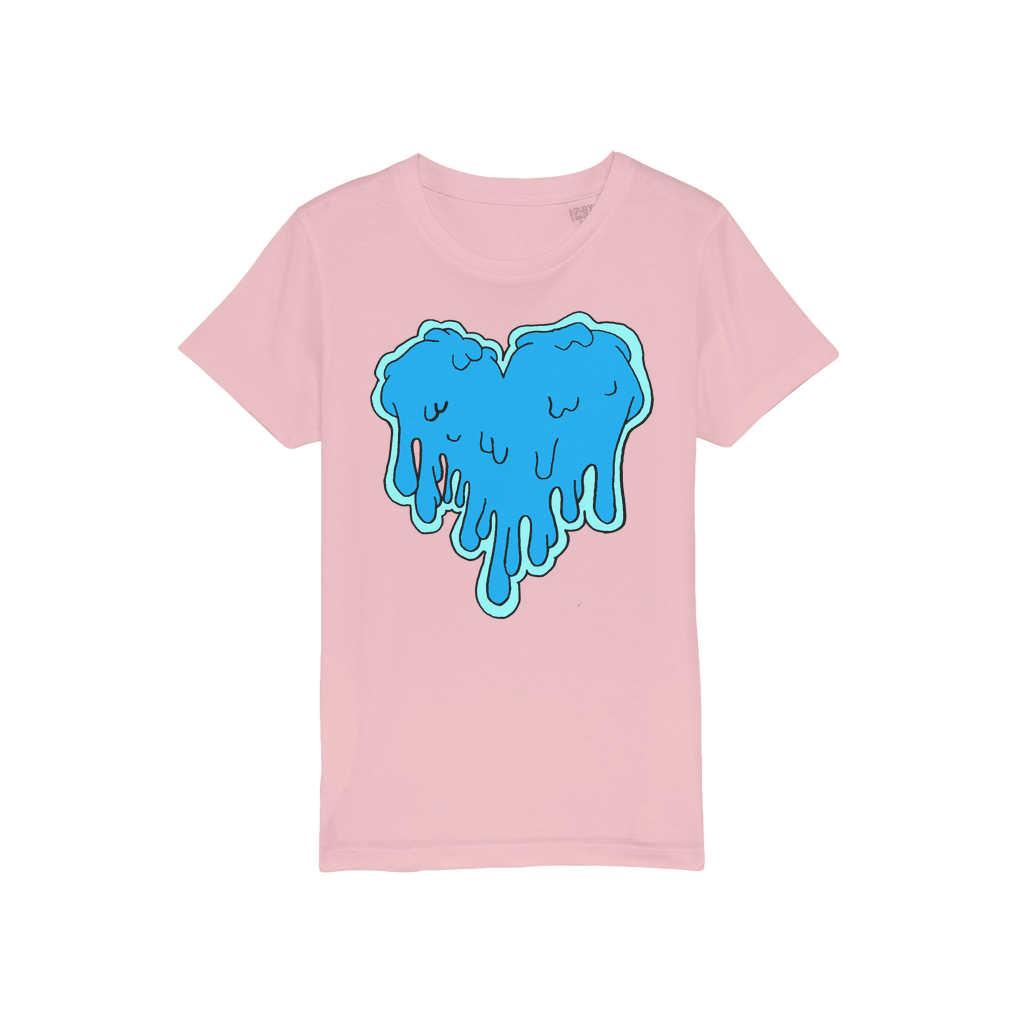 benzo heart Organic Jersey Kids T-Shirt