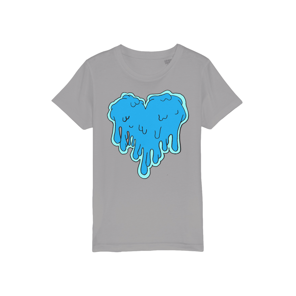 benzo heart Organic Jersey Kids T-Shirt