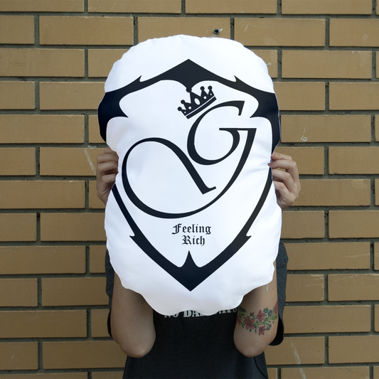 Feeling rich Giant Face Cushion