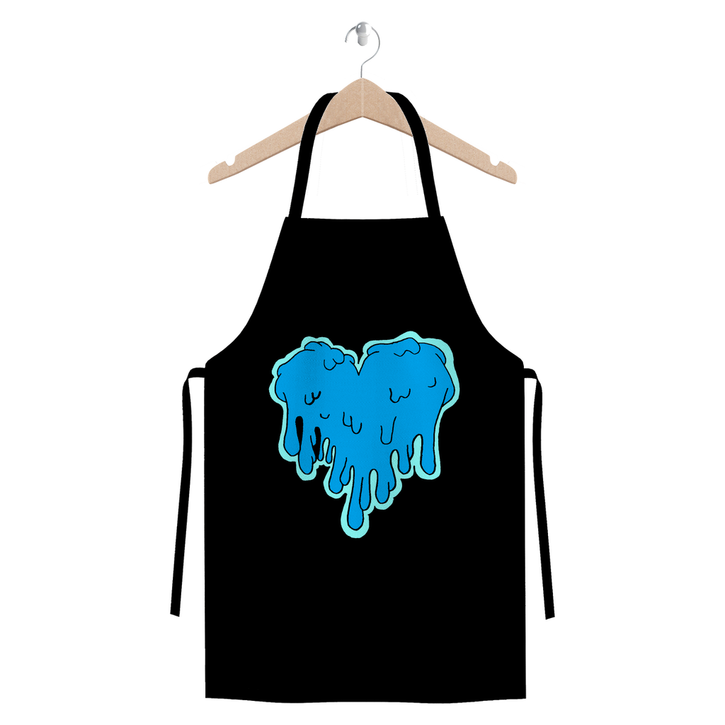 benzo heart Premium Jersey Apron