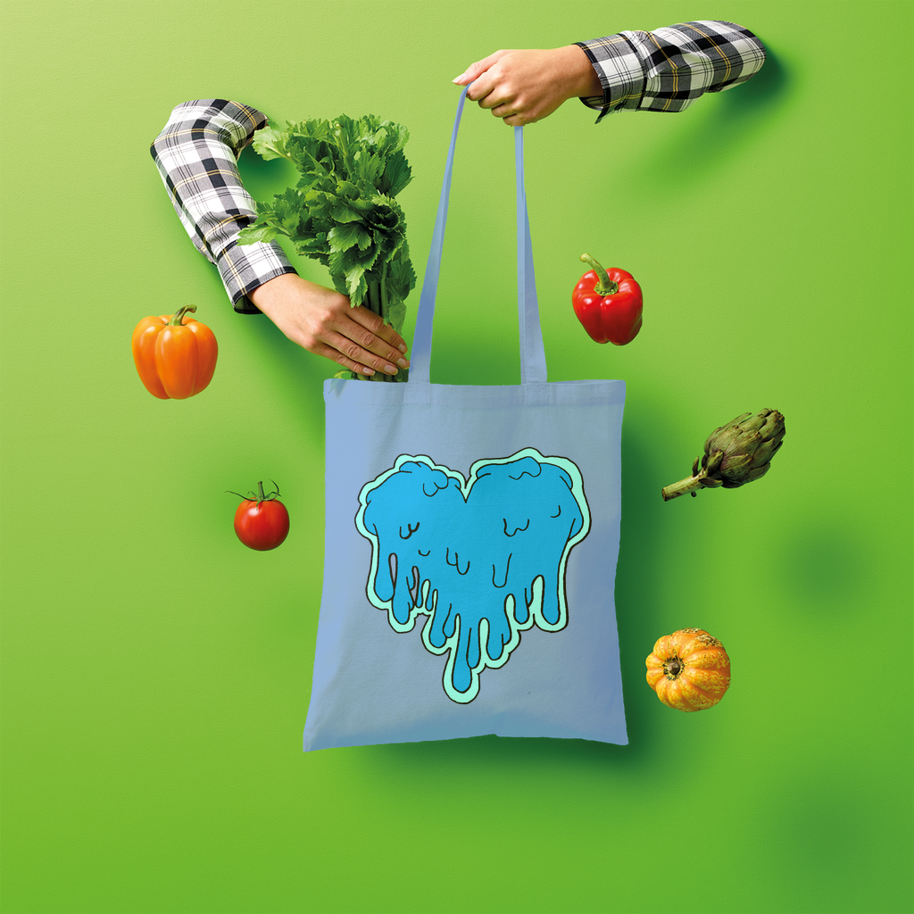 benzo heart Shopper Tote Bag
