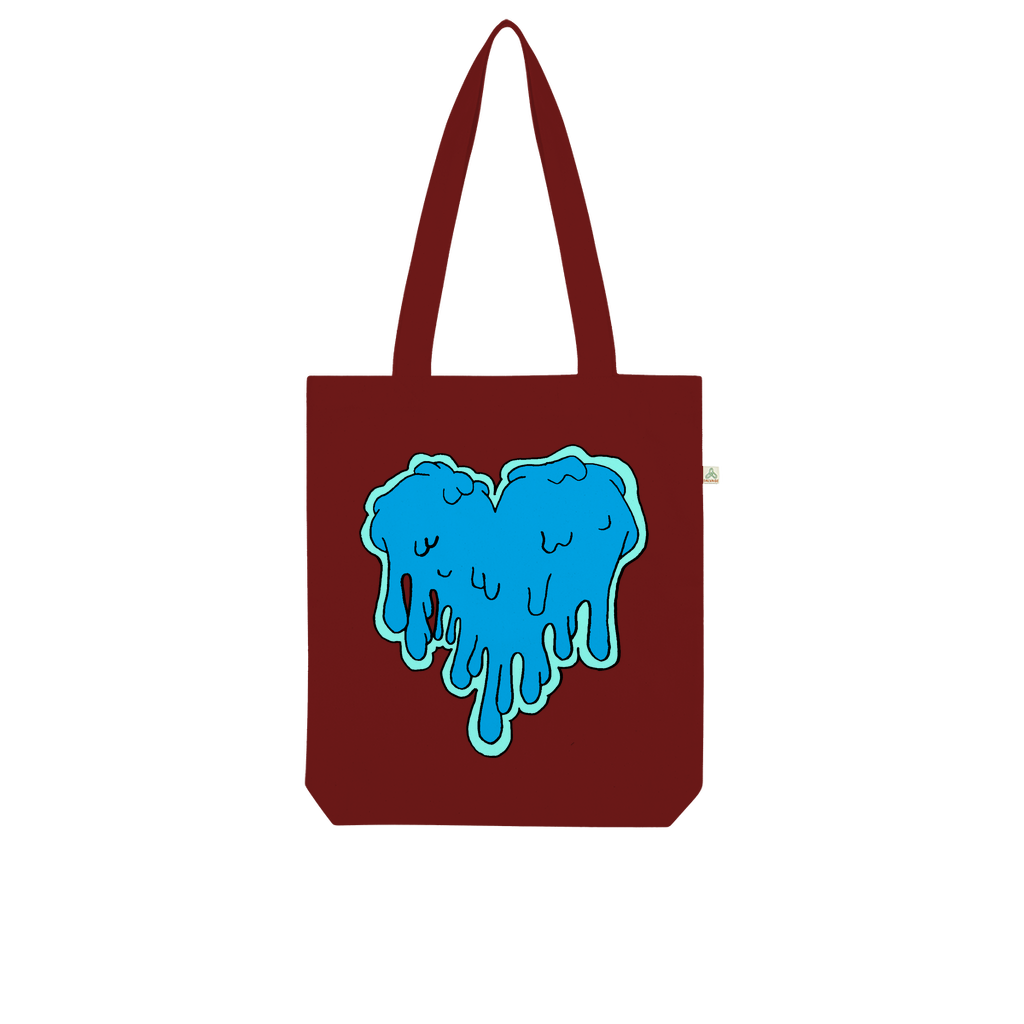 benzo heart Organic Tote Bag