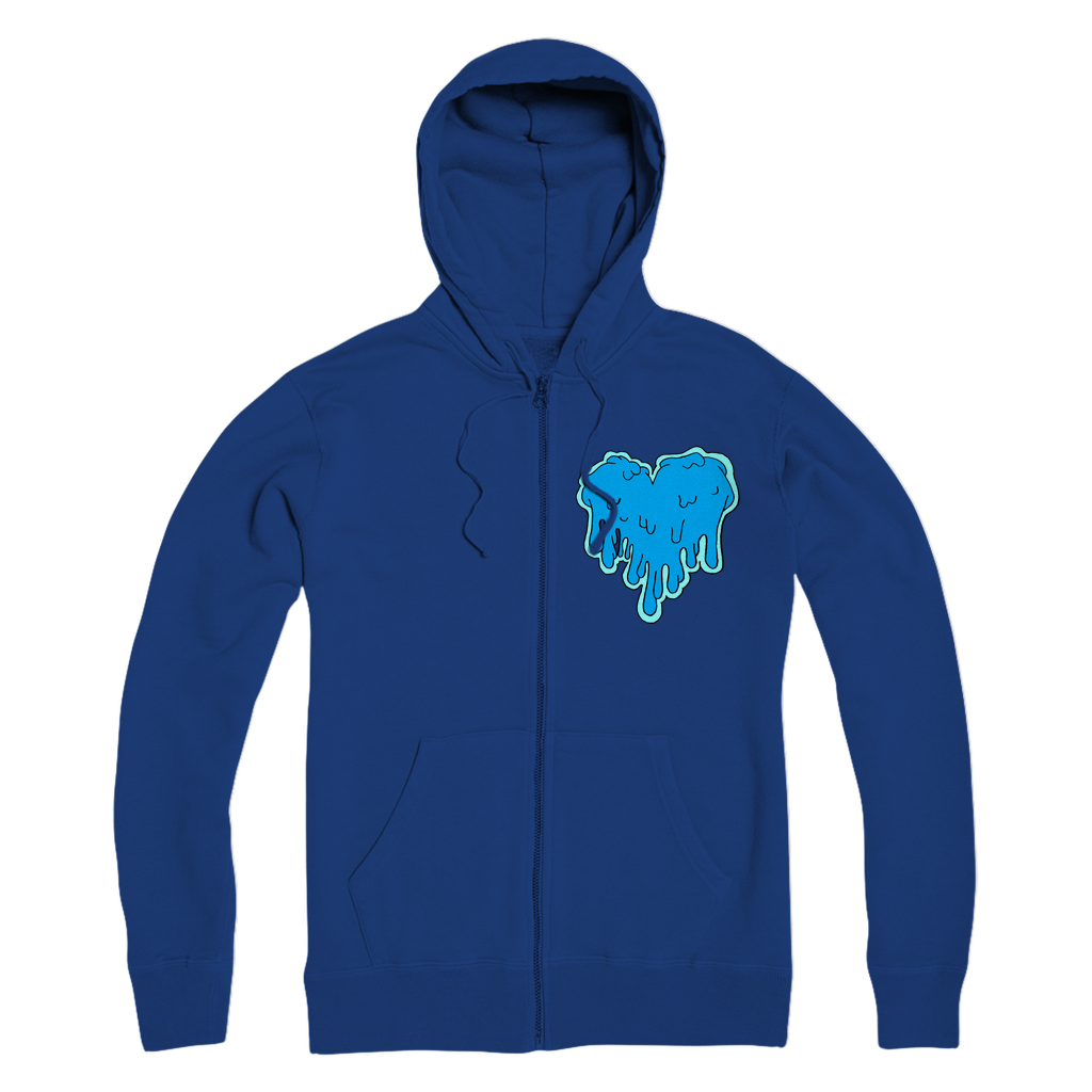 benzo heart Premium Adult Zip Hoodie