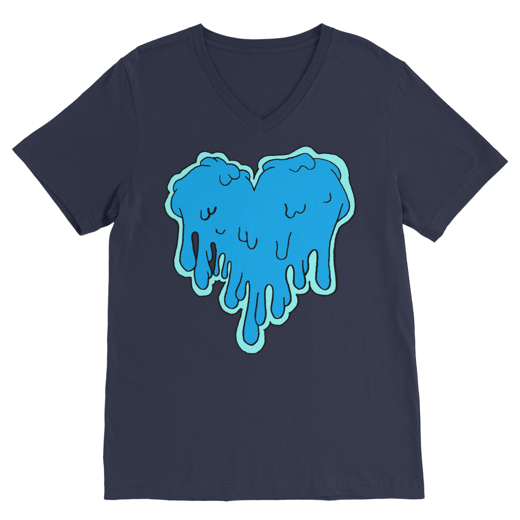 benzo heart Premium V-Neck T-Shirt