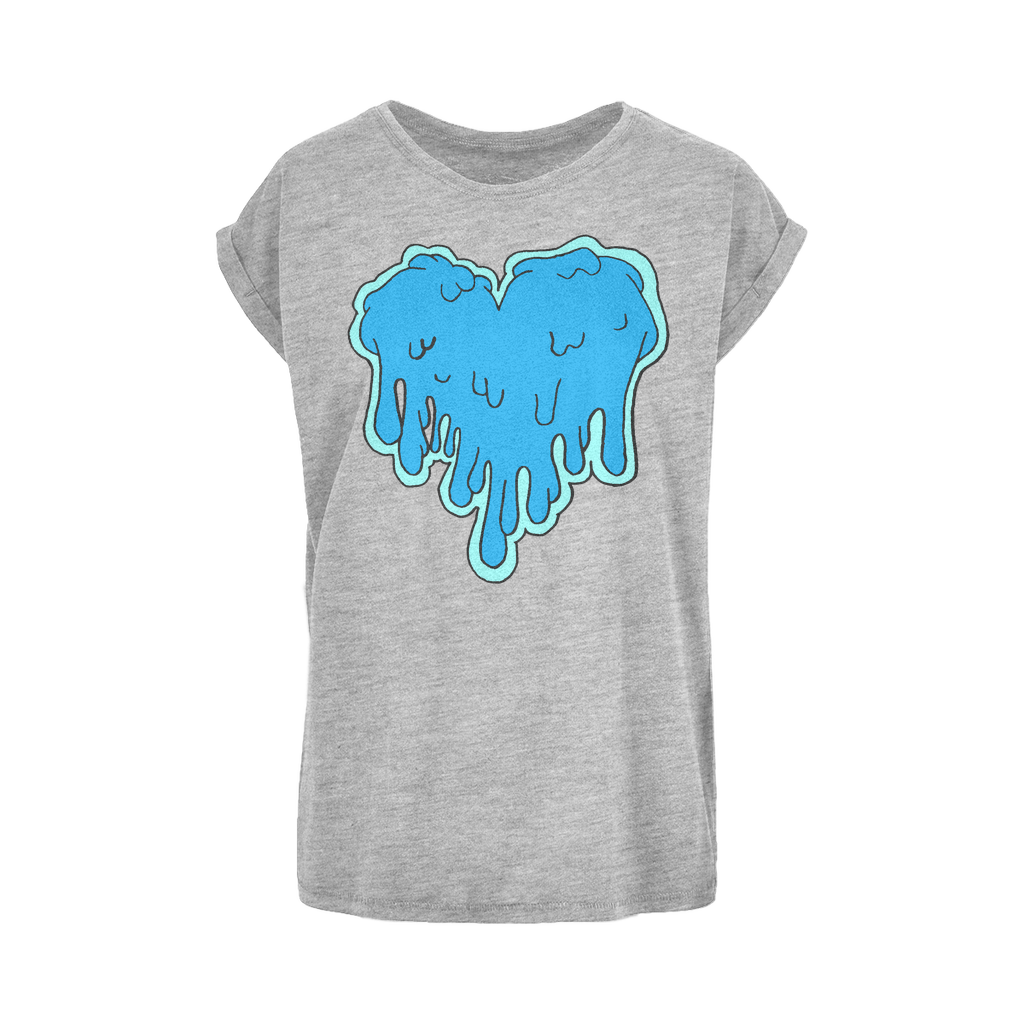 benzo heart Women's Extended Shoulder T-Shirt XS-5XL