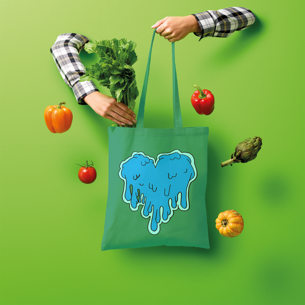 benzo heart Shopper Tote Bag