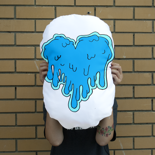 benzo heart Giant Face Cushion