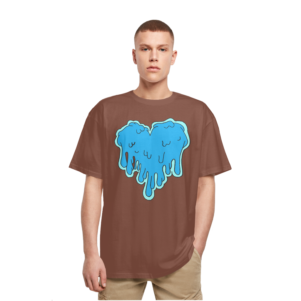 benzo heart Heavy Oversized T-Shirt