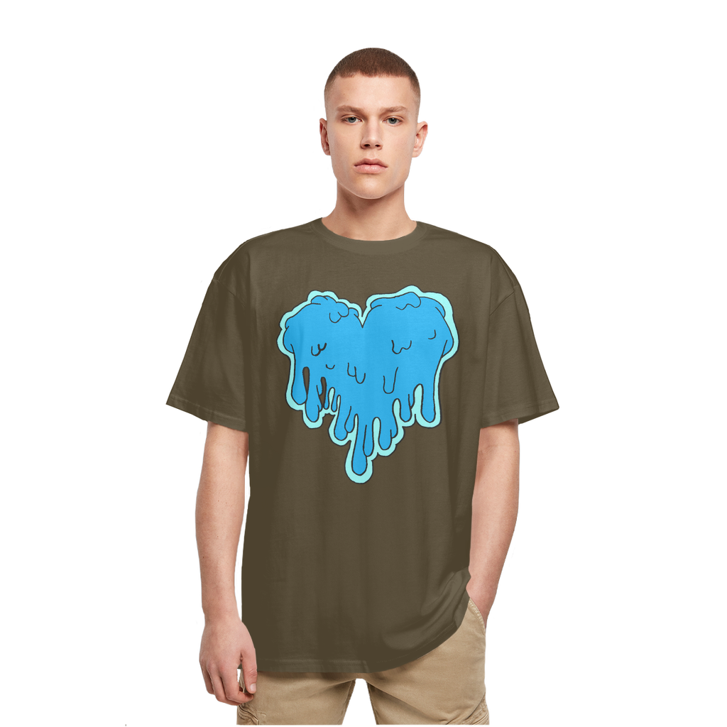 benzo heart Heavy Oversized T-Shirt