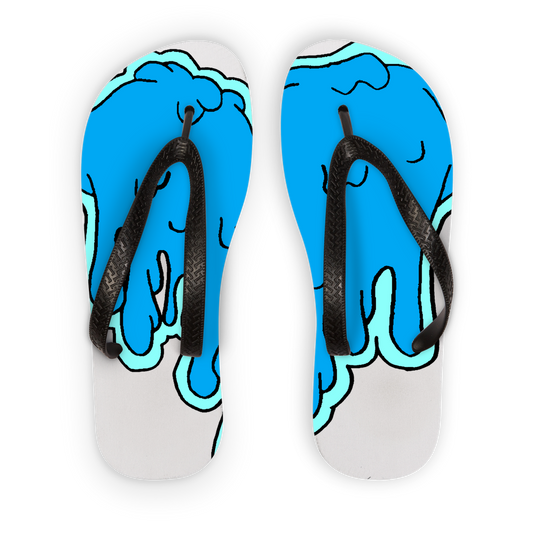 benzo heart Kids Flip Flops
