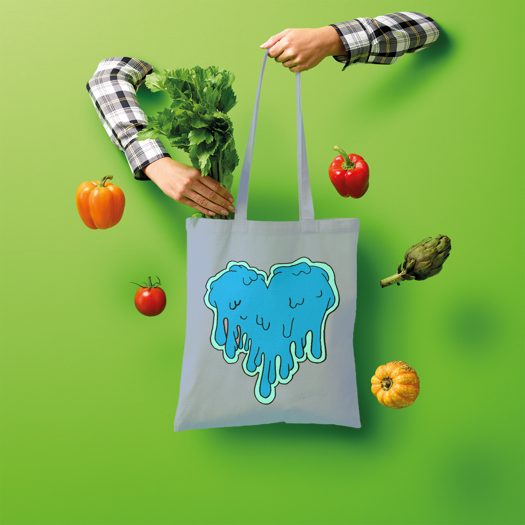 benzo heart Shopper Tote Bag