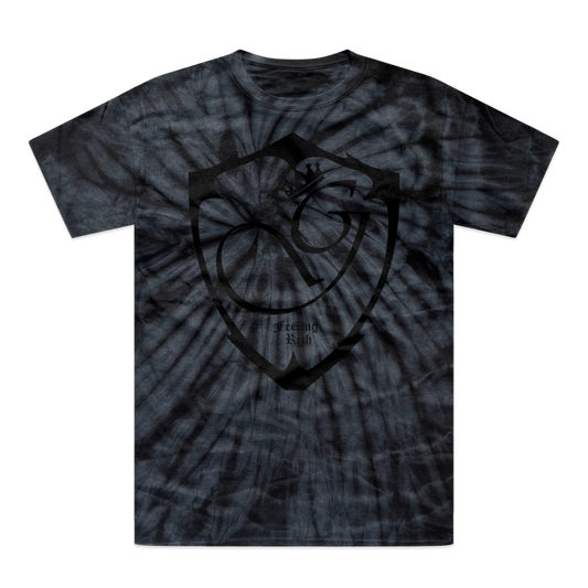 Feeling rich Tonal Spider Tie-Dye T-Shirt
