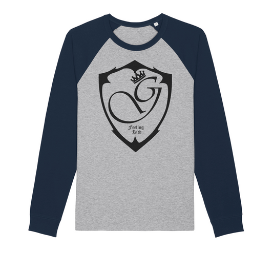 Feeling rich Premium Raglan Long Sleeve Shirt