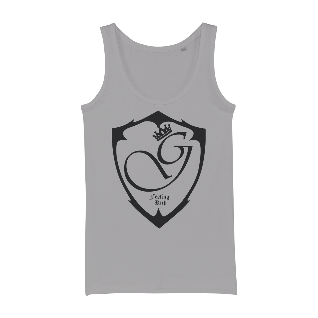 Feeling rich Organic Jersey Womens Tank Top