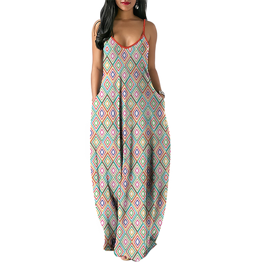Gorgani Women's Slip dress Dress Loose Sleeveless Dress