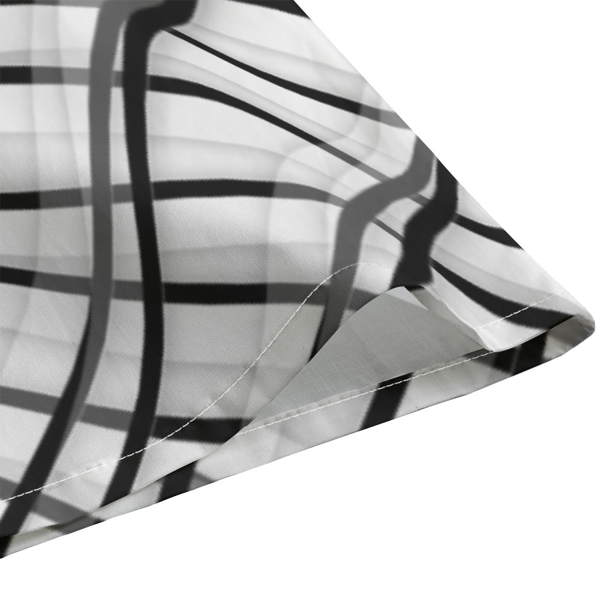 black and white button down gorgani