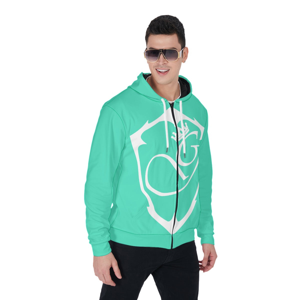 Zip Up Hoodie With Pocket