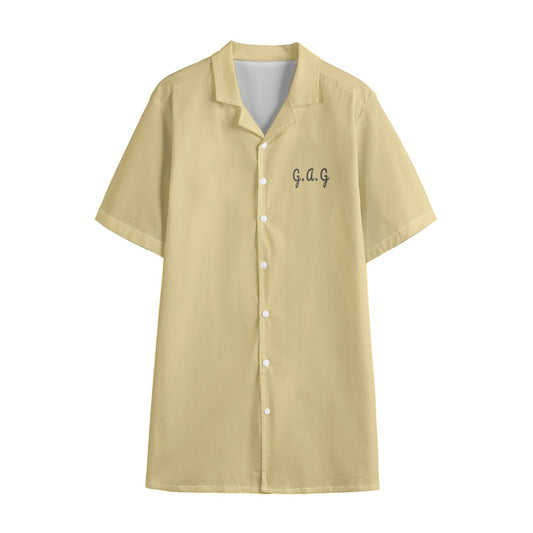 Gorani Men's Casual Hawaiian Shirt With Button Closure |115GSM Cotton poplin