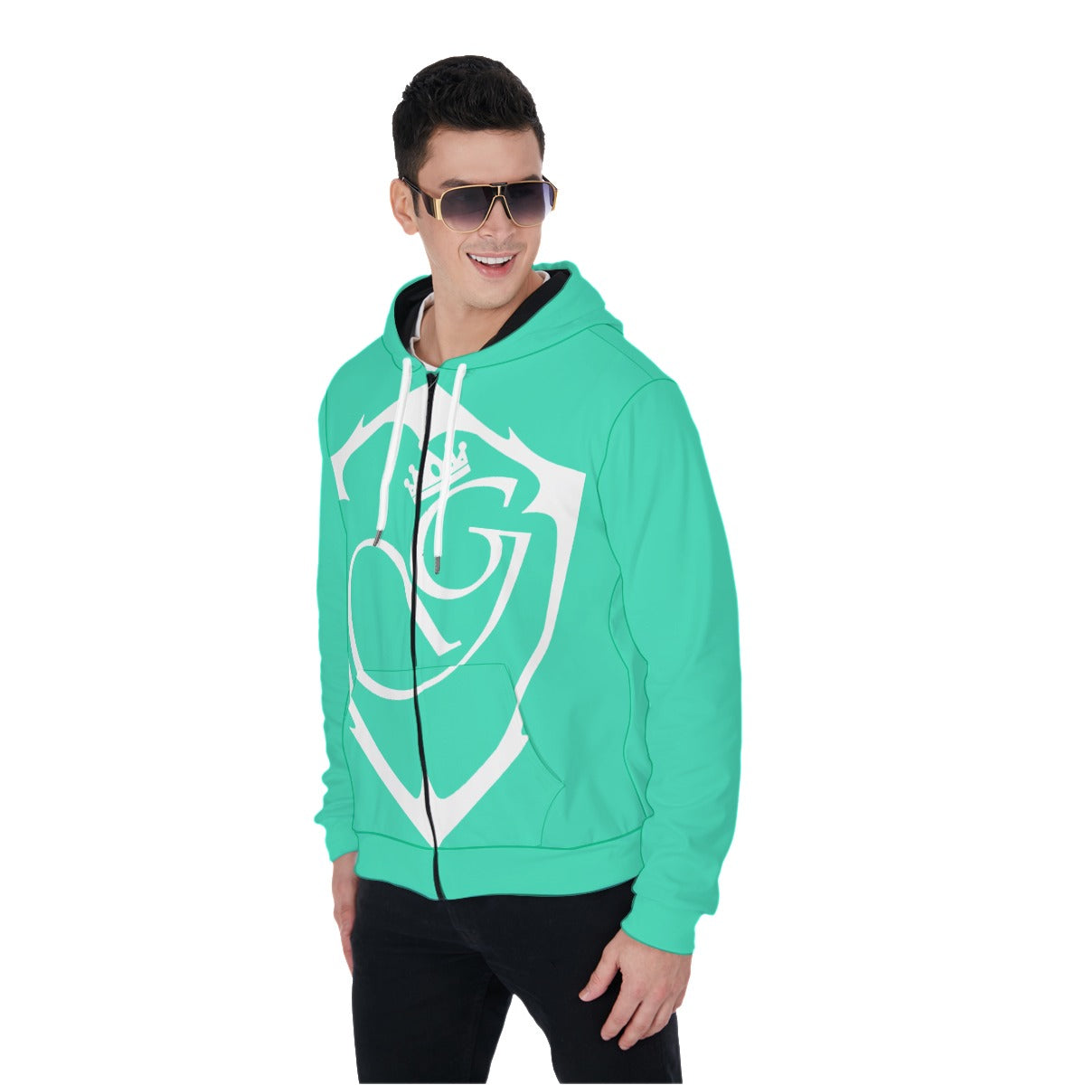 Zip Up Hoodie With Pocket