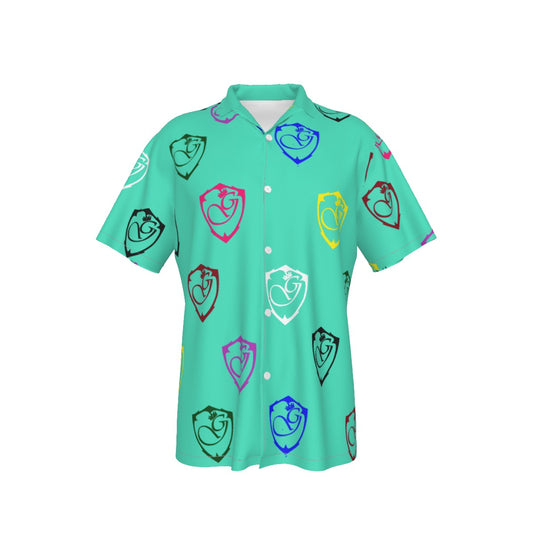 Men's Hawaiian Shirt With Button Closure |115GSM Cotton poplin
