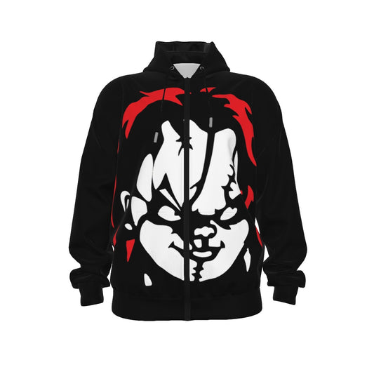 Gorgani horror addition Unisex Pullover Hoodie With Zipper Closure | 310GSM Cotton