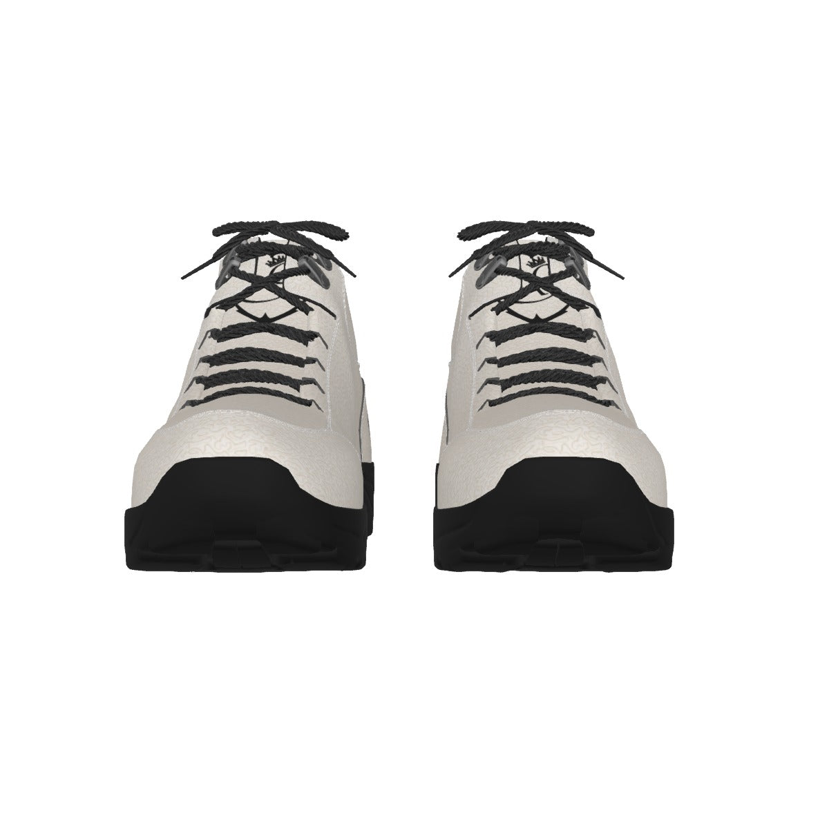 Gorgani Cream Men's Hiking Shoes