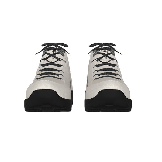 Gorgani Cream Men's Hiking Shoes