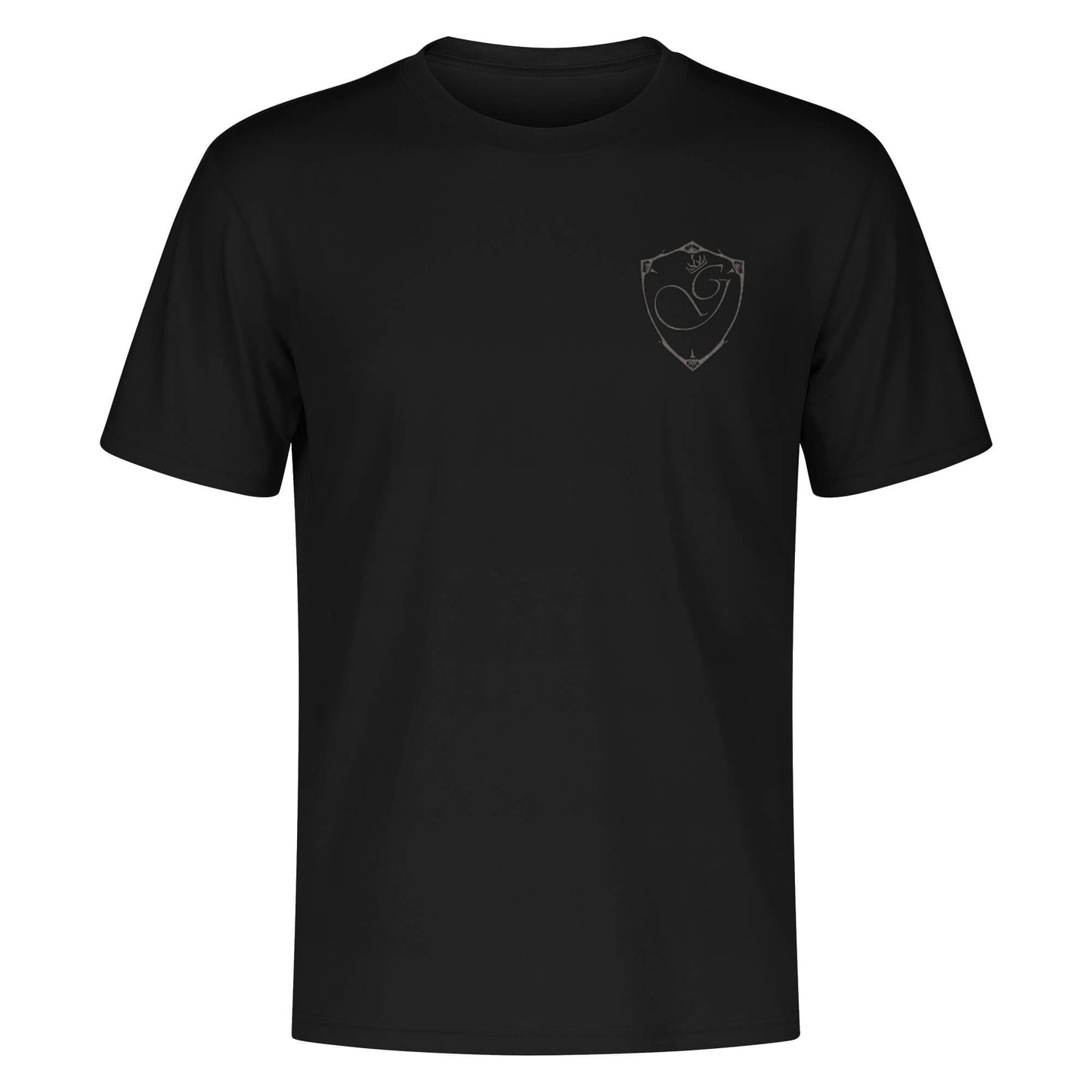 Gorgani Embroidered Mens Cotton T shirt (Chest Design)