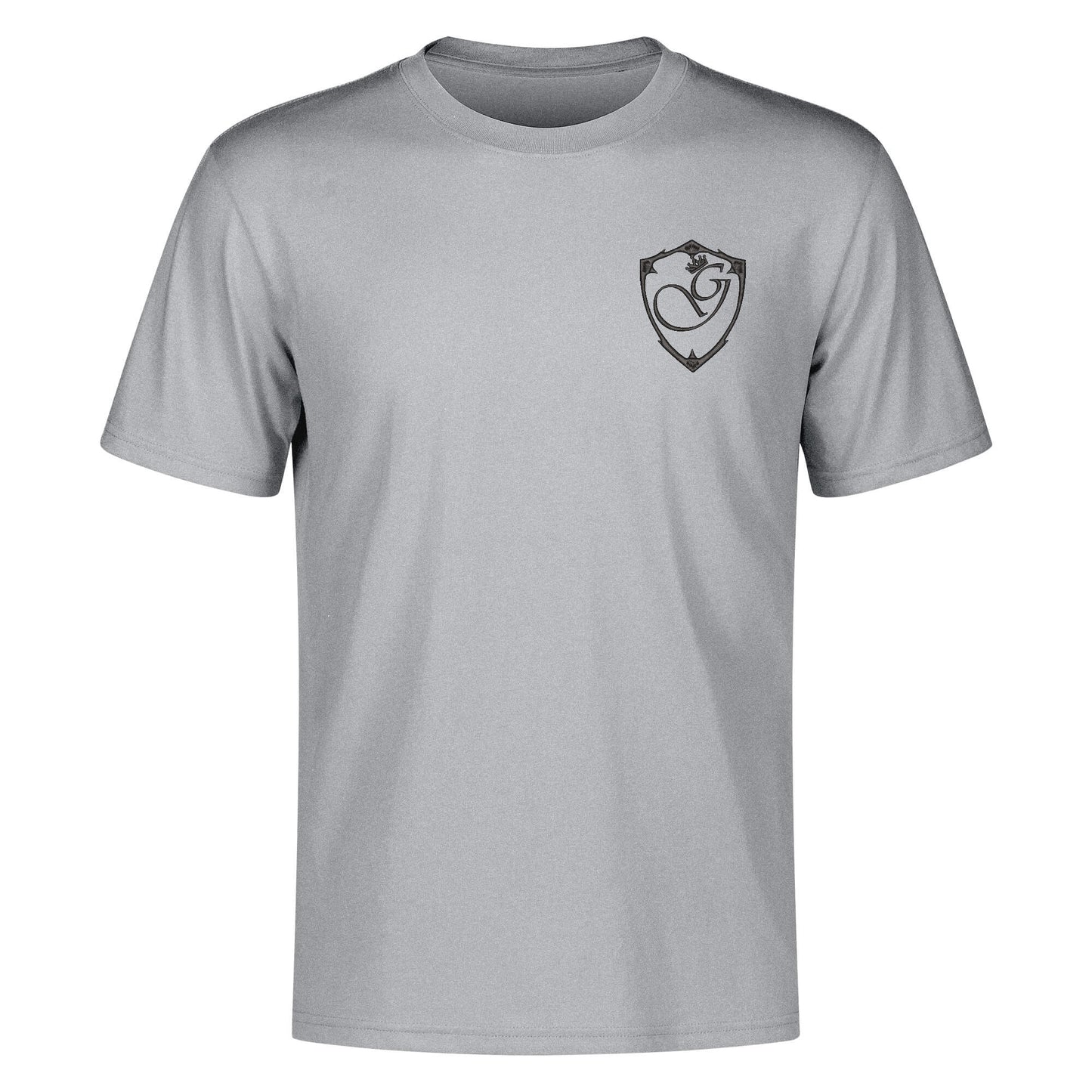 Gorgani Embroidered Mens Cotton T shirt (Chest Design)