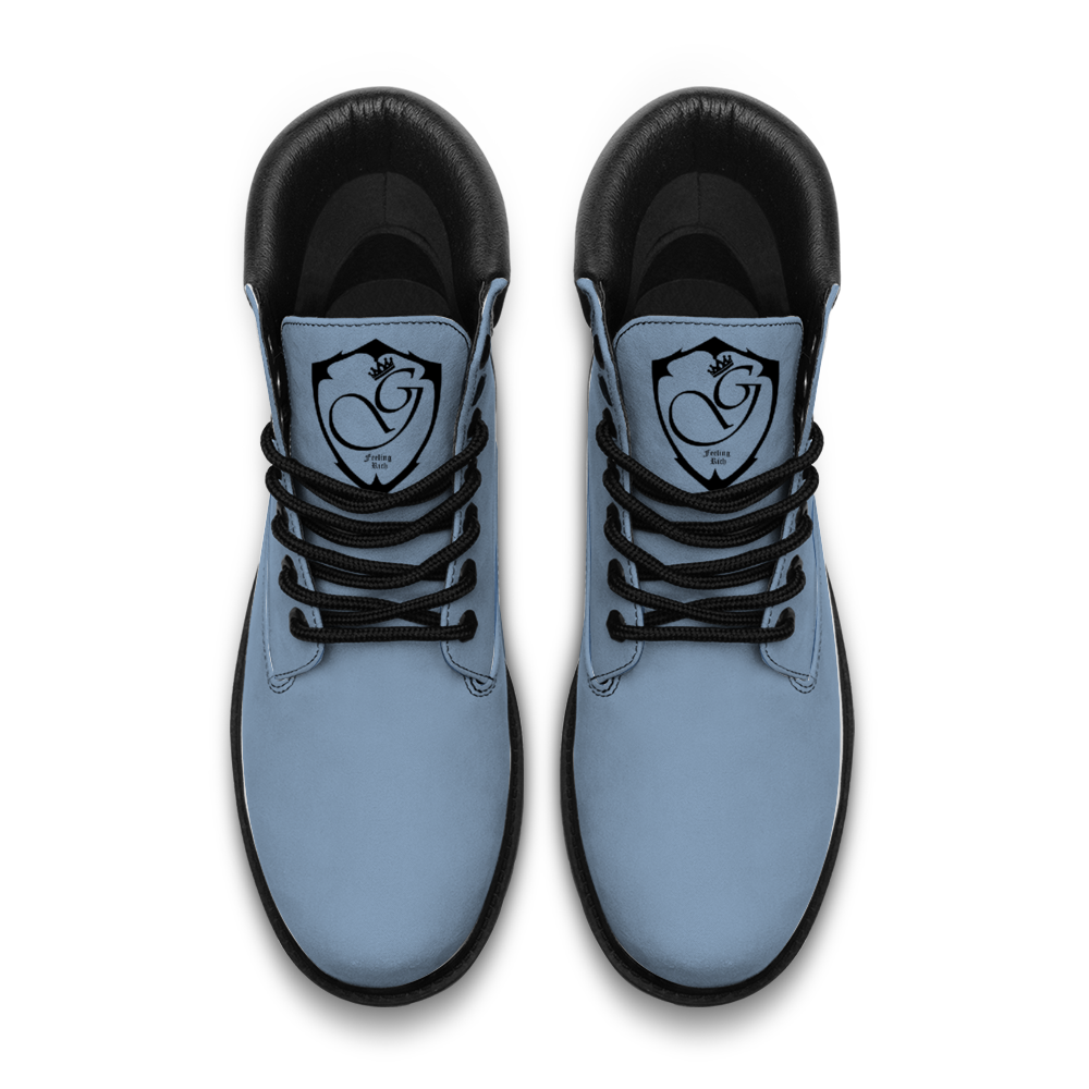 Gorgani Round Toe Boots Fashion Boots powder blue