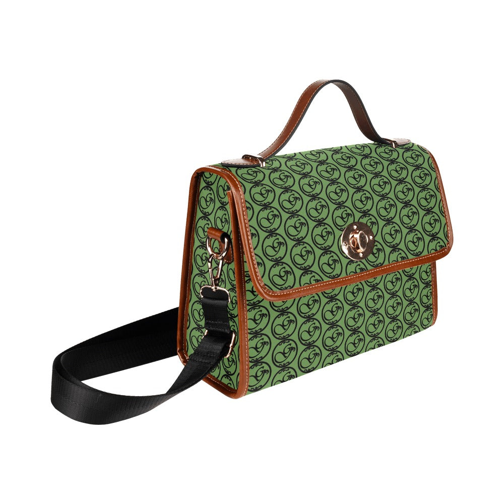 feelin rich gorgani money Waterproof Canvas Bag/All Over Print (Model 1641)