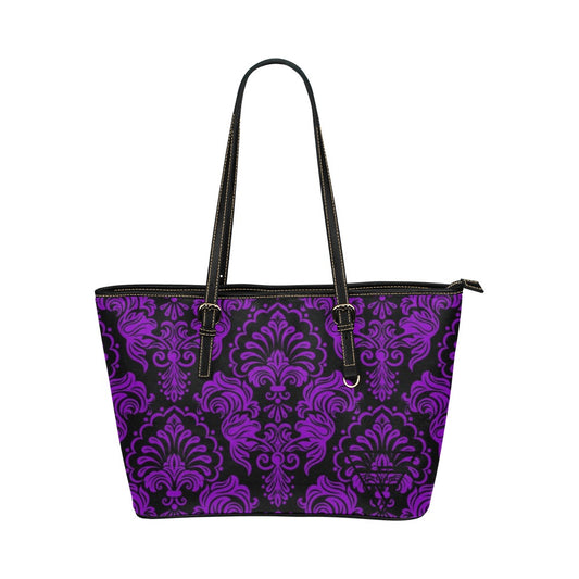 super gorgani pur Leather Tote Bag (Model 1651) (Big)