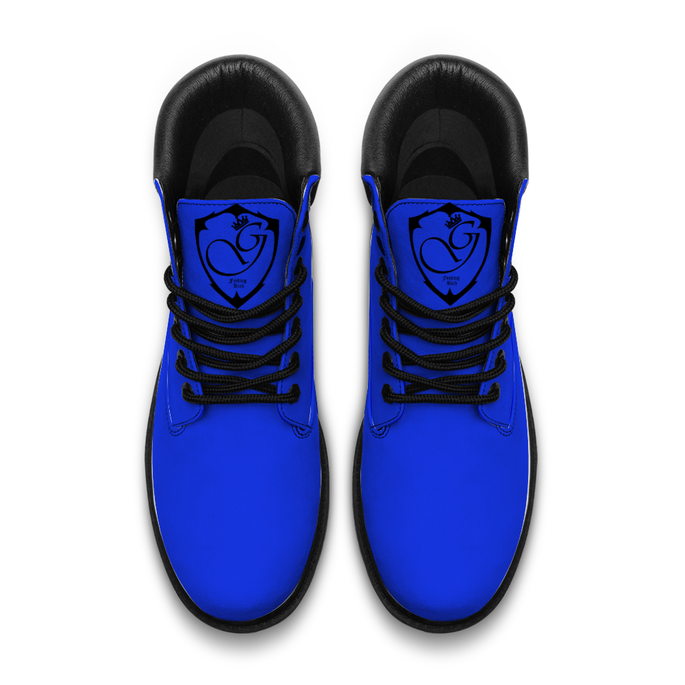 Gorgani Round Toe Boots Fashion Boots royal blue